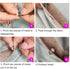 6 Pcs Mini No Sew Crystal Buttons Anti Exposure Fixed Brooches Detachable Reusable Multi-purpose for Clothes(clear,10mm)...