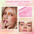 Cream Blush Stick, Monochromatic Blush Beauty Wand for Cheek and Lip Tint with Long Lasting Hydrating Formula, Multi-use Makeup Stick for Blends P...