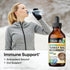 BIO KRAUTER Turkey Tail Mushroom Supplement - Turkey Tail Extract for Immune Support - Vegan, Alcohol & Sugar Free Drops 4 Fl.Oz....