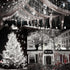 132ft 400 LED Fairy Lights Plug in Silver Wire Outdoor String Lights Waterproof Firefly Starry Lights with Remote Timer Twinkle Lights for Wedding...