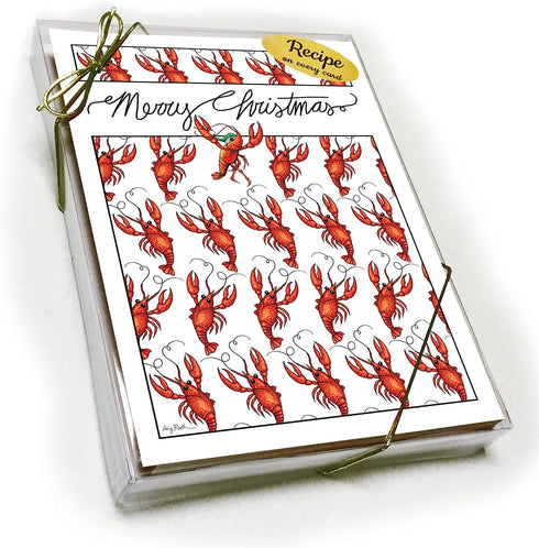 Louisiana Christmas Card with Recipe - Crawfish Revolution...