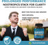 Brain Booster Supplement -"90 Day Supply"- Nootropics Mental Clarity, Memory & Focus. Scientifically Formulated for Prolonged Performance - DMAE, ...