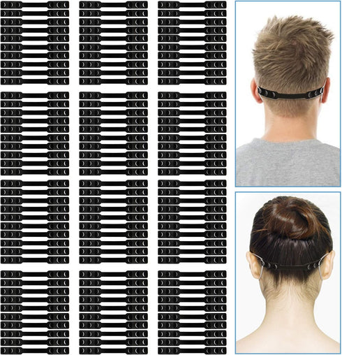 120 Pack Adjustable mask Extenders Ear Strap Saver Extender mask Holder,Comfortable face mask Extension Hook Band Clip,mask Extenders/Ear Savers f...