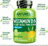 NATURELO Vitamin D - 2500 IU - Plant Based from Lichen - Natural D3 Supplement for Immune System, Bone Support, Joint Health - Vegan - Non-GMO - G...