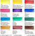 AUREUO Artist Grade Watercolor Paint Set 12 Colors x 0.27 fl oz / 8ml - Non-Toxic Watercolor Tubes for Professional Artists...