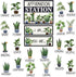 Boho Affirmation Station Bulletin Board Set Boho Plant Bulletin Board for Classroom Decor Motivational Posters Positive Affirmations Accents Inspi...