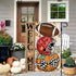 Fall Football Pumpkin Garden Flag Thanksgiving Garden Flag Autumn Welcome Yard Flag 12×18 Inch Double Sided Vertical Rustic Farmhouse Yard Seasona...