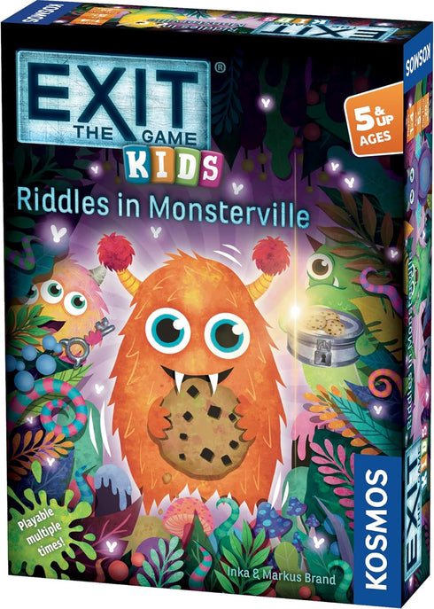 EXIT: The Game - Kids - Riddles in Monsterville | Kids Game | Puzzles | Brainsteasers | Co-op Games...