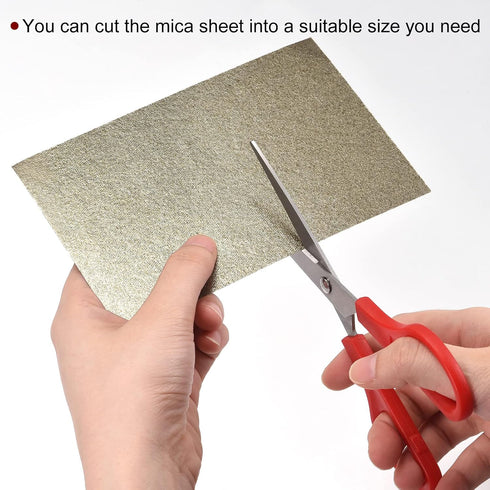 MECCANIXITY Microwave Oven Waveguide Cover Mica Repairing Plate Oven Sheet Board for Kitchen 150x100x0.15mm, Pack of 4...