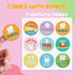 Biodegradable Kids Flossers -200 Pack, Natural Kids Floss Picks, Fluoride Free, Biodegradable Floss Pick, Organic Animal Kids Dental Floss Picks, ...