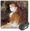 Mlle. Irene Cahen dAnvers by Pierre-Auguste Renoir - Mouse Pad, 8 by 8 inches (mp_128097_1)...