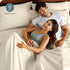 Bare Home Microfiber Pillow Cases - King Size Set of 2 - Cooling Pillowcases - Double Brushed - Sand Pillowcases 2 Pack - Easy Care (King Pillowca...
