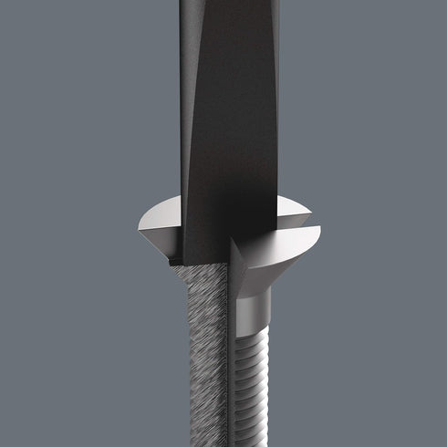 Wera 05118004001 Kraftform Micro 2035 Slotted Electronics Precision Screwdriver, 1.8mm Head, 60mm Blade Length...