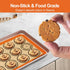 Silicone Baking Mat Sheets Set, Easy Clean &Non-Stick Food Grade Reusable Baking Mat, 2 Half Sheet Cookie Baking Mats Silicone for Oven, Make Maca...