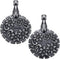 2 Pieces Yarn Cutter Pendants Antique Gold Silver Metal Thread Cutter Pendant Round Shape for DIY Sewing Tools(Antique Silver)...