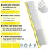 10inches Large Dog Grooming Comb for Shedding Matted Hair for Large Dogs Metal Dog Comb with Long Wide Tooth Comb for Poodles and Goldendoodles Re...