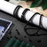 Ecally 300 Pieces Black Matte Onyx Beads Natural Black Agate Round Frosted Onyx Gemstone Loose Beads for Bracelet Necklace Jewelry DIY Making(6 mm...