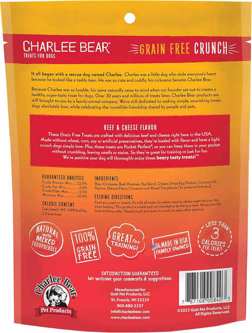 Charlee Bear Beef & Cheese Crunch 8oz...
