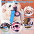 Durable Squeaky Dog Toys for Aggressive Chewers – Tough Rubber Teething Toy for Puppy, Indestructible Super Chew Toy for Medium & Large Breeds, Gr...