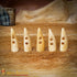 5 Pieces, 2" Long Natural Bone Toggles for Coats and Jackets Bone Buttons for Craft, Medieval, Viking, Medieval Fantasy Accessories...