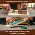 BeaverCraft Stropping Leather Strop for Knife Sharpening Strop LS2P1 - Knife Stropping Kit 3 x 8 IN - Knives Sharpener with Honing Strop Polishing...