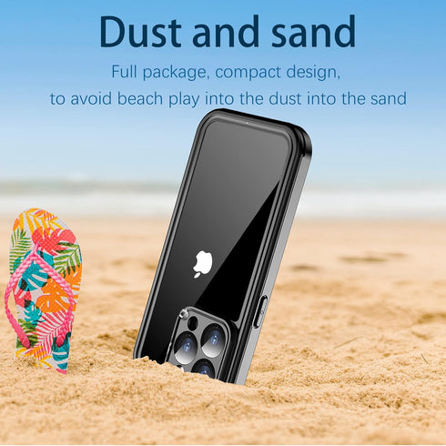 for iPhone 14 Pro Max Waterproof Case with Screen Protector,360°Full Body Protection,IP68 Underwater,Full Sealed Snowproof Dustproof Shockproof He...