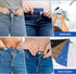 12pcs Button Extender for Pants, Adjustable Button Extenders for Jeans, Invisible Elastic Pant Extenders for Jeans, Waist Extenders for Pants for ...