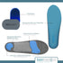 bonmedico High Performance Gel Insoles for Sports & Leisure, Shock Absorbing Insoles for Ideal Cushioning Support for Foot & Joint Problems, Shoe ...