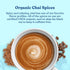 Chai Latte by Four Sigmatic | Organic Instant Chai Latte with Turkey Tail, Reishi Mushrooms & Coconut Milk Powder | Supports Gut & Digestion Healt...