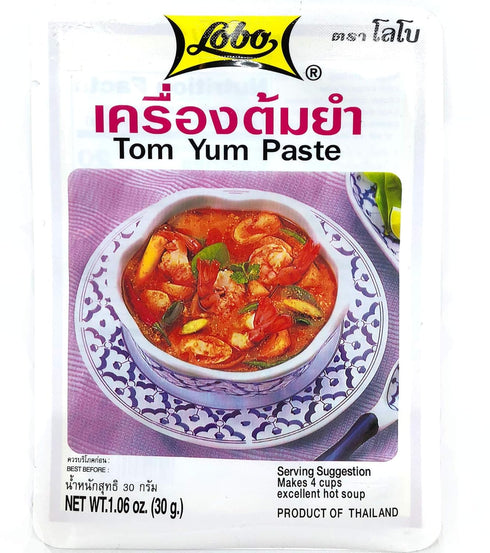 Lobo Tom Yum Paste 1.06 Oz (Pack of 3)...