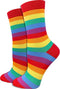 Women's Premium Comfort Rainbow Socks...