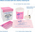All Purpose Jewelry Cleaner Kit w/8oz Cleaning Solution, Basket & Brush - Jewelry Cleaner Kit for Gold, Silver, Diamonds, Rings, Gems & Precious S...