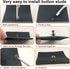 YORANYO 75 Sets 8MM Round Head Button Stud for Leather Chicago Screws Spikes and Stud Leather Rivets Screws Button Rivets for Repair and Decorate ...