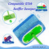 8 Pack Reusable Mop Refill Pad Compatible for Swiffer Sweeper Mops,Dry Refills Pad for 10-12 inches Sweeper Mop,Floor Cleaning Refills Pads,Dry We...