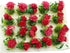 20Pcs Miniature Flower Cluster Grass Flower Tufts for Mini Dollhouse Fairy Garden Railway Simulated Static Scenery Micro Landscape Model (Red)...