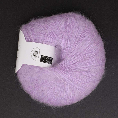 Mohair Knit Soft Angora Long Wool Yarn Hot with a Crochet Popular for DIY Weave(violet)......