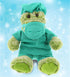 DolliBu Sitting Alligator Doctor Plush Toy - Super Soft Alligator Doctor Stuffed Animal Dress Up with Cute Uniform and Cap Outfit - Gift for Docto...
