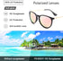 FEISEDY Polarized Sunglasses Women Men Vintage Round Classic Mirrored Sun Glasses B2571...