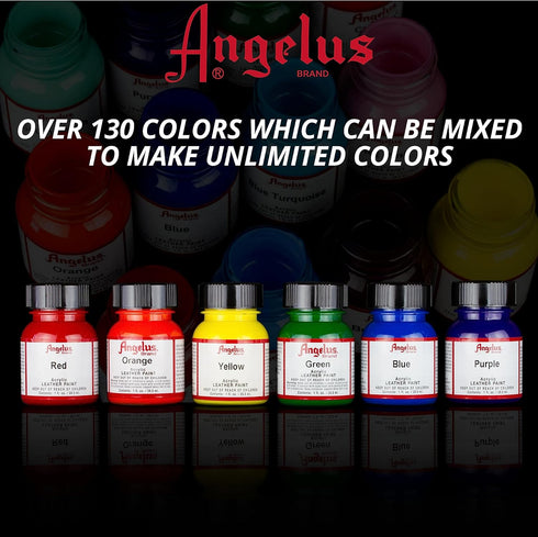 Angelus Acrylic Leather Paint Pink 1oz...
