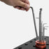 Fireball Magnetic Hex Key Holder (Imperial + Metric) (Holder Only) (Standard - Plastic), Magnetic Base, Tool...