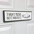 Chicken Wood Signs (Medium - Wood And Metal, Farm Fresh Butt Nuggets)...