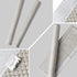 OUGAR8 Refrigerator Door Handle Covers Handmade Decor Protector for Ovens, Dishwashers.Keep Your Kitchen Appliance Clean from Smudges, Food Stains(5pcs, Rhombus Light Gray)