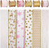 MEEDEE Pink Wired Christmas Ribbon - 2.5 Inch, 6 Rolls, 36 Yards for Tree, Wreaths & Garland...