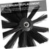 2pcs Chimney Brush Chimney Cleaning Brush Vent Brush Drill Cleaning Brush Chimney Sweep Drill Attachment Replacement Air Duct Cleaner Cleaning Bru...