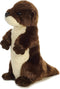 Aurora® Adorable Mini Flopsie™ River Otter Stuffed Animal - Playful Ease - Timeless Companions - Brown 8 Inches...