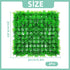2PCS Hermit Crab Climbing Toys, 10 x 10 Inch Square Plastic Aquarium Grass Mat Decoration with 8 Suction Cups Hermit Crab Plants Lawn Supplies Her...