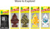 LITTLE TREES Air Fresheners Car Air Freshener. Hanging Tree Provides Long Lasting Scent for Auto or Home. Fresh Shave, 24 Air Fresheners...
