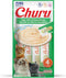 INABA Churu Cat Treats, Grain-Free, Lickable, Squeezable Creamy Purée Cat Treat/Topper with Vitamin E & Taurine, 0.5 Ounces Each Tube, 4 Tubes, Tu...