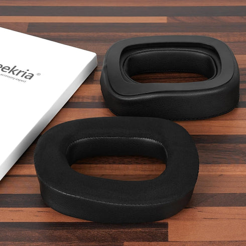 Geekria Sport Cooling-Gel Replacement Ear Pads for Logitech G Astro A30 Headphones Ear Cushions, Headset Earpads, Ear Cups Cover Repair Parts (Bla...