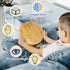 Wooden Labyrinth Board Game, Round Marble Ball Maze Puzzle Balance Board, Busy Toddler Maze Puzzle Logic Game Toy Personalized Gift for Kids, Teen...